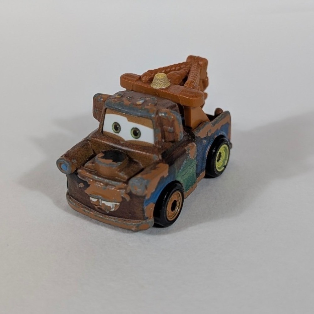 Disney Pixar Cars Micro Drifters Tow Mater Brown Mini Diecast Truck